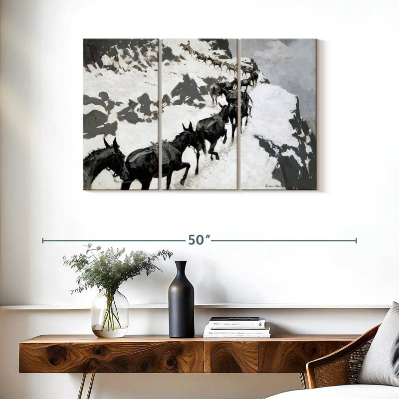The Mule Pack, 24" H x 38" W