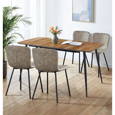 Mose 4 -Person Extendable Dining Set