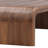 Alaina 55" Wide Mindi Wood Coffee Table, Medium Brown