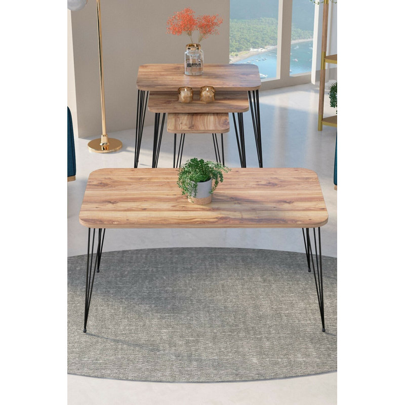 Jonathon 35cm Console Table, Walnut