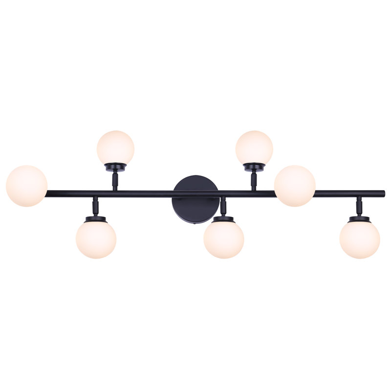 38'' 7 -Light Fixed Track Track Kit with Dimmable