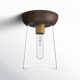 Tabitha Single Light Glass Flush Mount