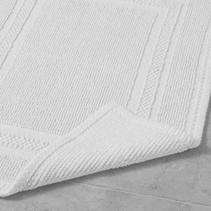 Bath Rug, Washed Aqua, 21" W x 34" L