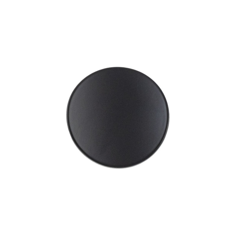 Vale Collection Knob, Matte Black, 1 3/4''