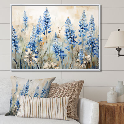 " Elegant Blue Bonnets Meadow III "