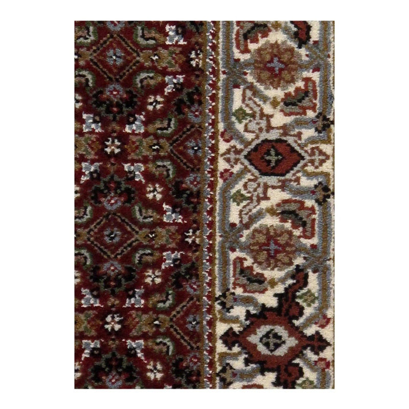 Oriental Area Rug in Rust