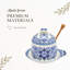 Pot à miel Spode Judaica avec Drizzler