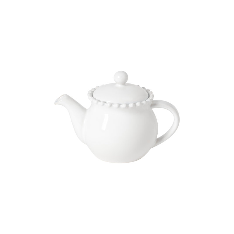 Pearl Teapot, White