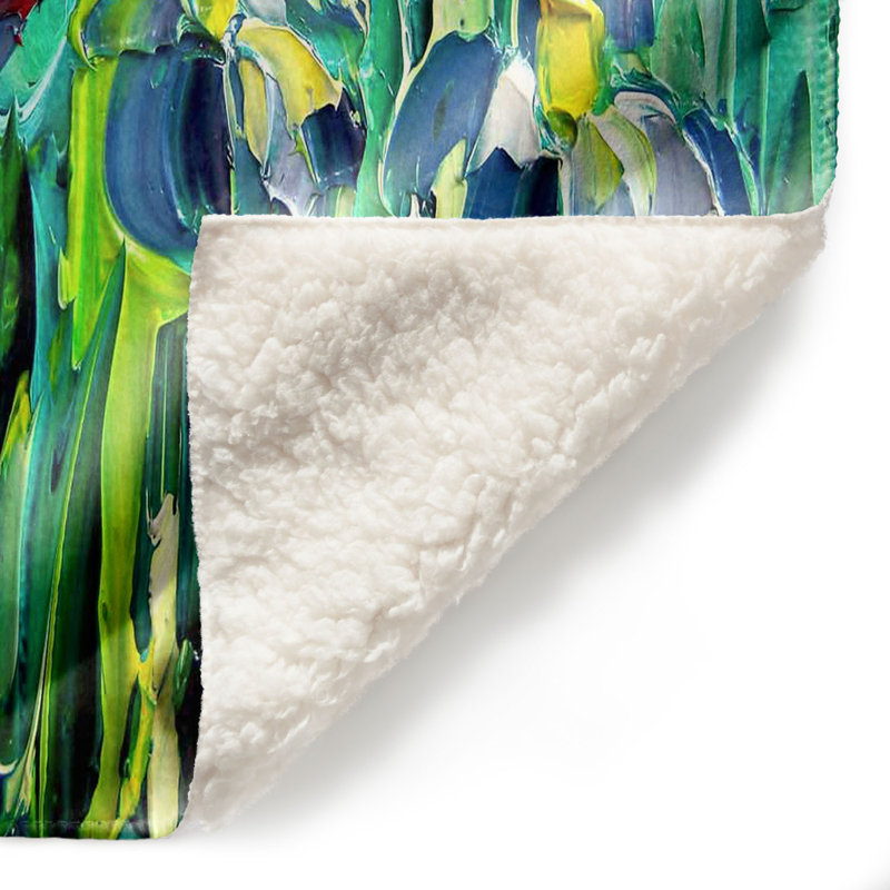  Couverture douce en sherpa, 51 po x 60 po
