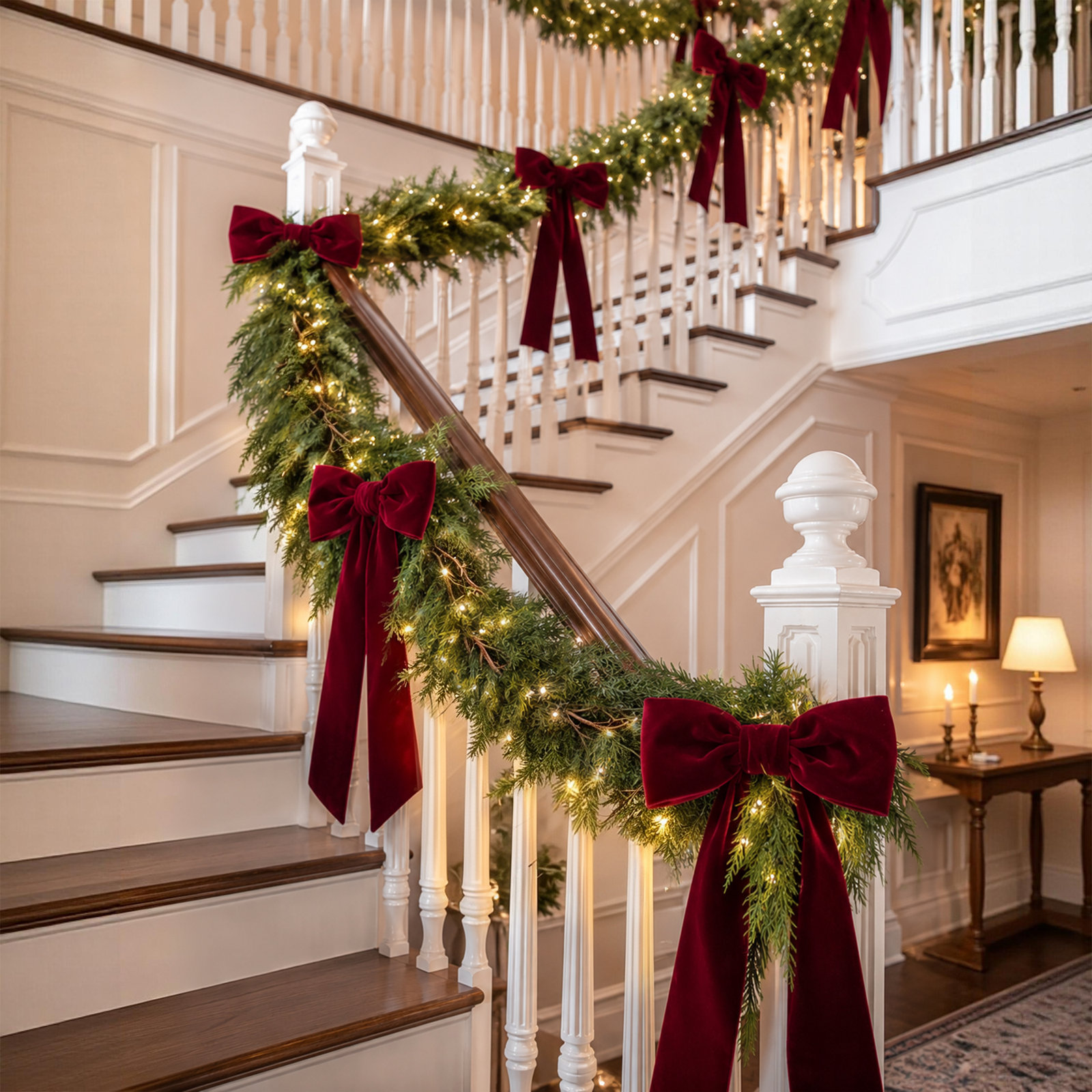 15"Christmas Norfolk Pine Garland Greenery, 72.8" H x 12.9" W x 12.9" D, 1
