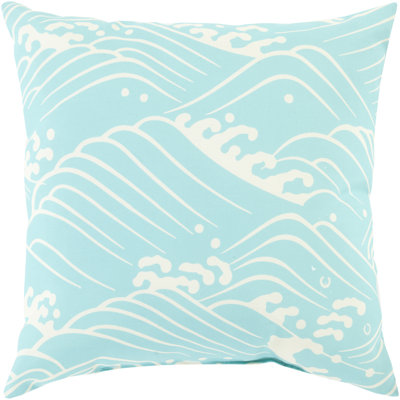 Mizu Ikat Throw Pillow