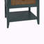 Table d'appoint 2 tiroirs, rotin naturel, table de bout, convient à la chambre à coucher, au salon et au bureau-1691884019