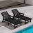 Oversized HDPE Chaise Lounges – Adjustable 5-Position Outdoor Recliners with Wheels & Cup Holders, Weather-Resistant for Patio, Pool, Garden-2108403200-2096513491