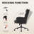 Traiko 28.35'' Wide Swivel Armchair-859901486