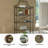 Bernonly 72" Bookcase