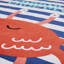 Crabulous 100% Cotton Beach Towel