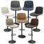 Adjustable Height Counter Stool with Metal Frame-421304172