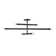 Jamir 6 - Light Dimmable Sputnik Modern Linear Chandelier