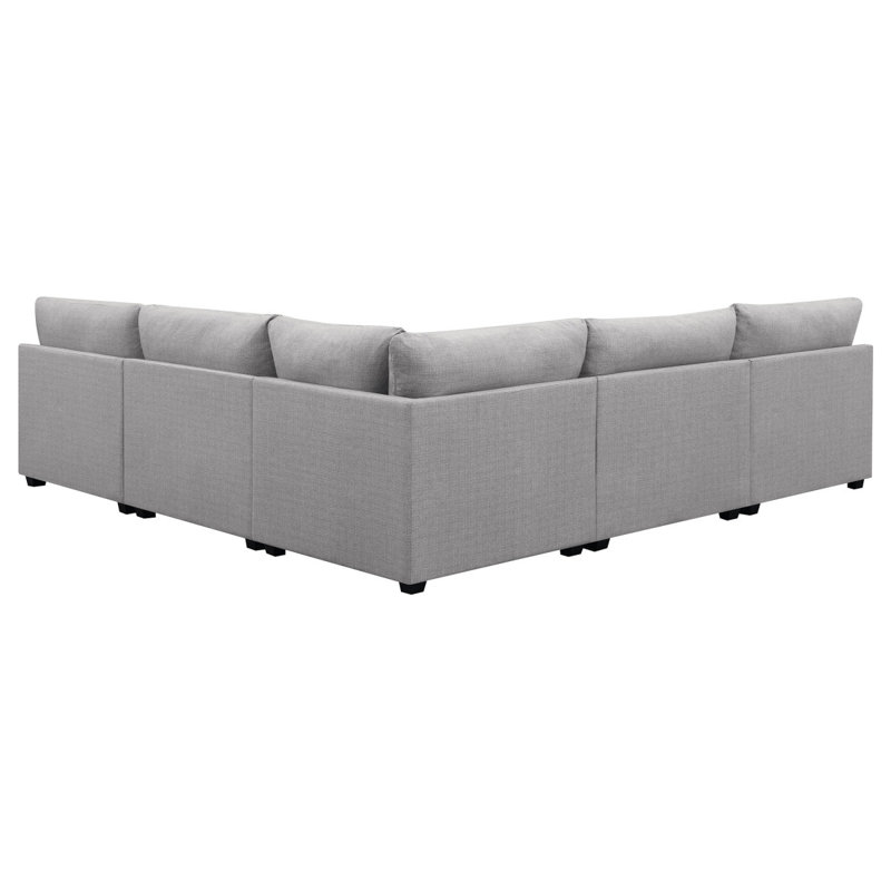 Canapé modulaire rembourré 5 pièces Lafayette