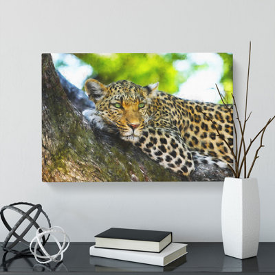Leopard Vol.2 - Wrapped Canvas Painting
