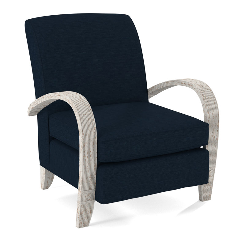 Vero Armchair, Antique Frost White, Snow Crypton Performance; 0884-91