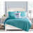 Natasha 5-Piece Reversible Medallion Quilt Set -1923039642