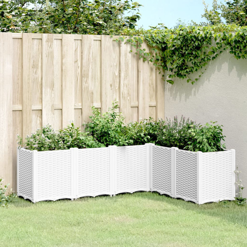 Molissa Planter Box, White