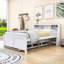 Lit plateforme en bois avec lit gigogne simple et 3 tiroirs Olriedge-2143325503-2143325502
