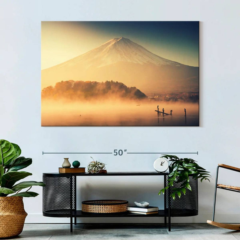 Alvord Brilliant Mount Fuji, 34" H x 51" W