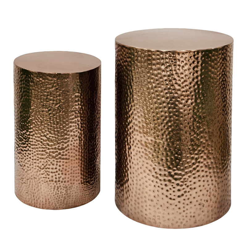 2-Piece Living Room End Side Accent Table