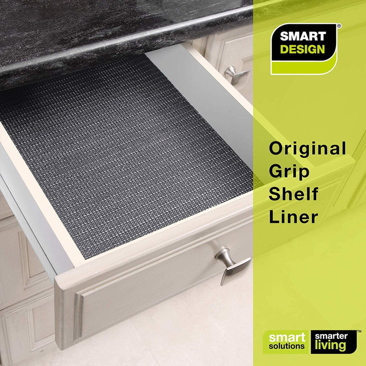 Smart Design Shelf Liner Original Grip - (12 Inch x 45 Feet