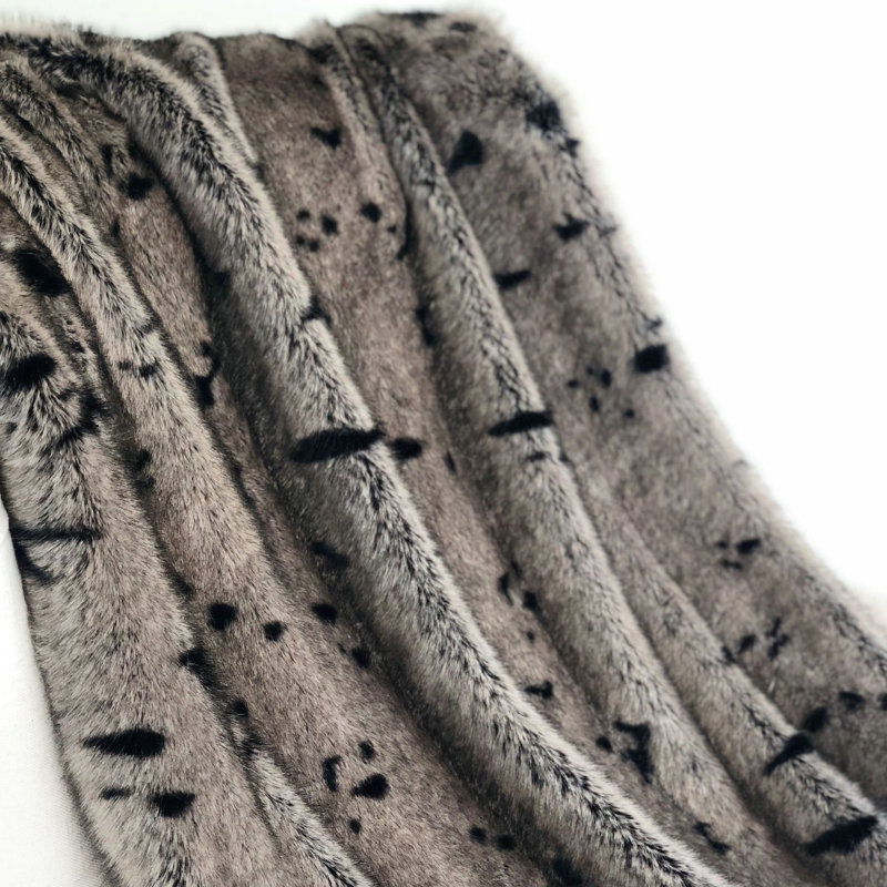 Jeté en fausse fourrure Luxury Tissavel, null