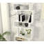 Alberton 165.3cm H x 60cm W Geometric Bookcase-1526156912