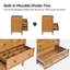 Commode d'appoint 4 tiroirs Amberlyn-118716312