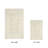Rasika 100% Cotton Tufted 2 Piece Bathroom Rug Set, Reversible, Super Absorbent & Extra Soft Machine Washable Bath Rug Ideal for Shower & Tub Areas-1569166979-1569166985