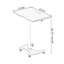 Bureau d'écriture rectangulaire en bois massif brun noisette-1745540344