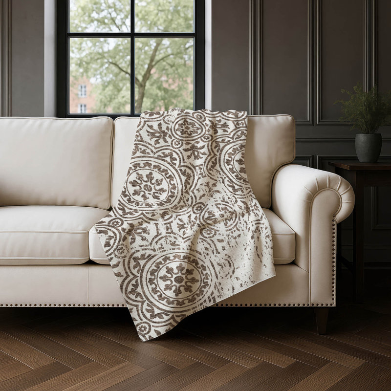 Jeté Sherpa ASB758 Addison, Chocolat