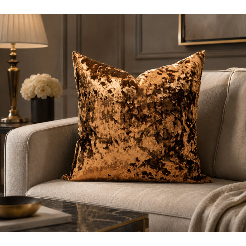 Housse de coussin Crush Rust