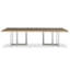 Stocked Milan Dining Table - Blonde Cerused