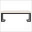 Banc d'appoint capitonné Boucle-323021823