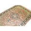 Hand Knotted Wool Area Rug in Rose