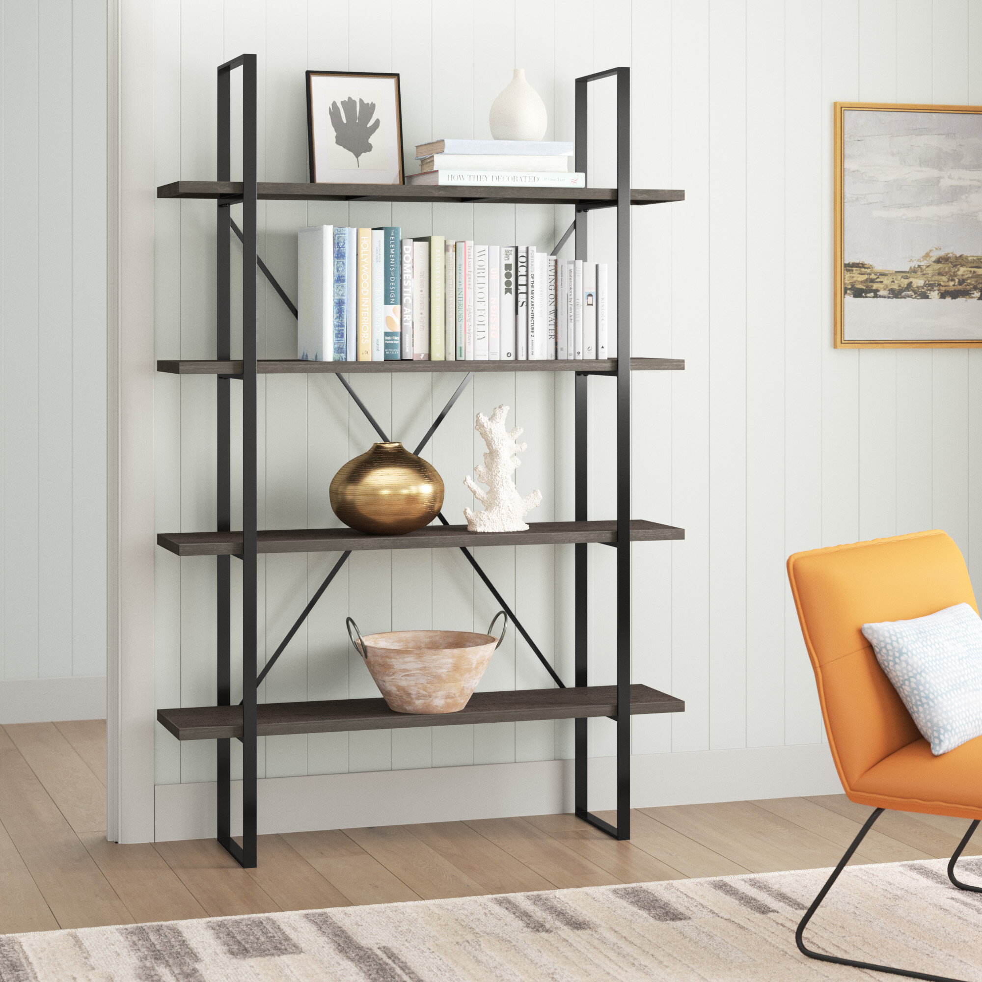 17 Stories Dalloway Etagere Bookcase & Reviews | Wayfair