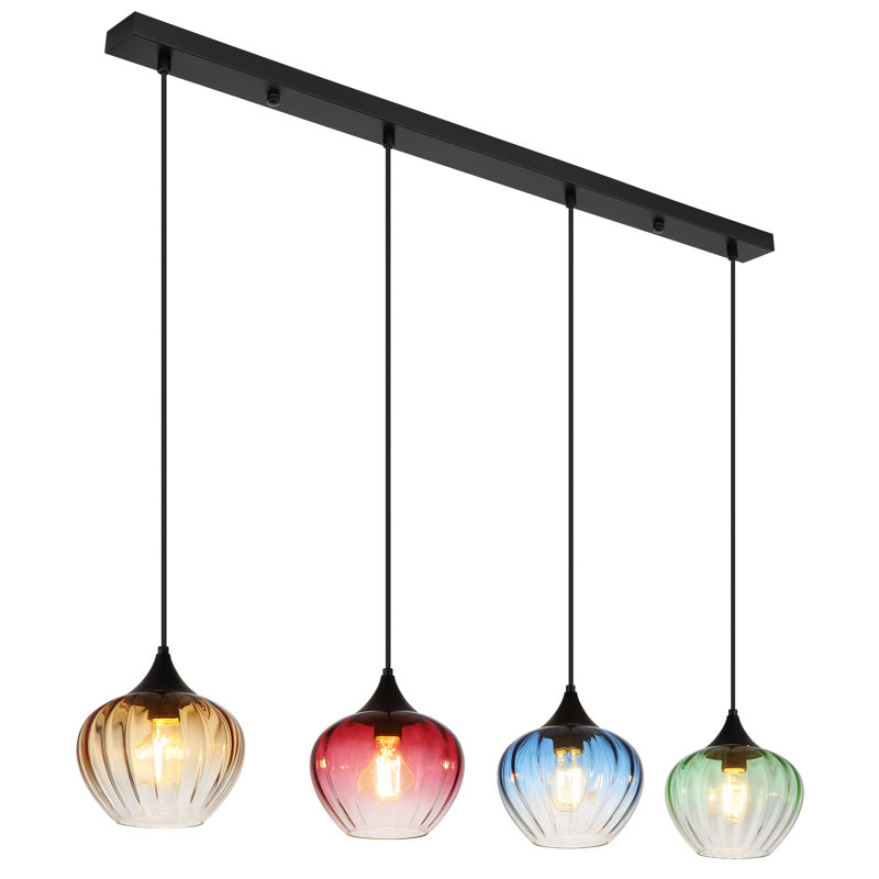 Dashira 4 - Light Matte Black Pendant