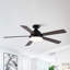 Ventilateur de plafond encastré à intensité variable 3CCT à DEL à 2 pales avec ventilateur de plafond à DEL à 2 pales Vaczon