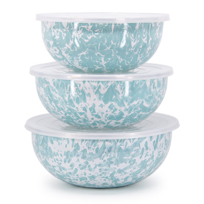 Taupe Swirl Mixing Bowls