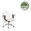 Barri Faux Leather Mid-Century Office Chair-1477490701
