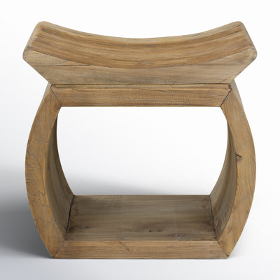 Lera Solid Wood Accent Stool by Joss & Main