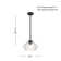Kinsmon Plug & Play 1-Light Pendant in Transitional and Modern Style-65.24 Inches Tall and 10 Inches Wide