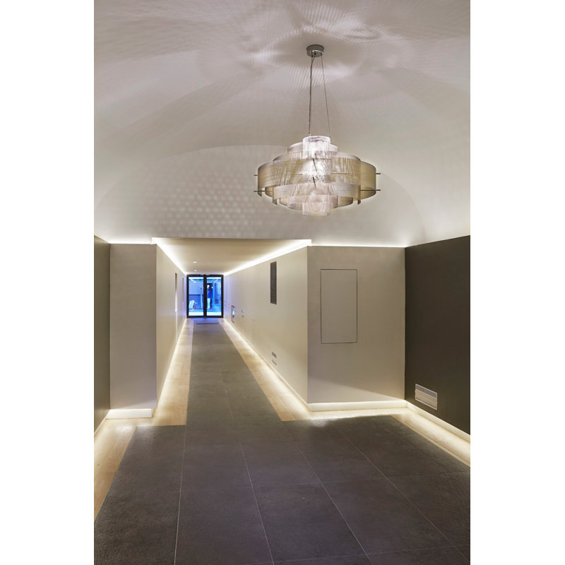 Galaxy 6 - Light Chandelier, 23" H x 37" W x 37" D, E14