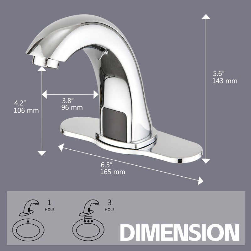 Robinet de lavabo pour salle de bain à capteur tactile